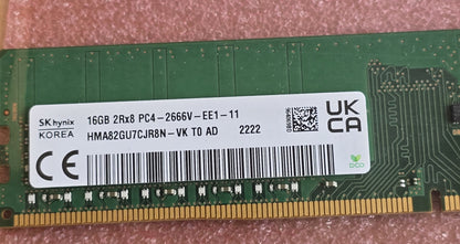 SK-hynix HMA82GU7CJR8N-VK 16GB DDR4-2666 2Rx8 ECC UDIMM (NEW In Box)