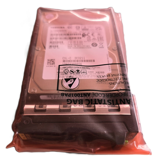 Toshiba AL15SEB060N 600GB 10K 2.5" SAS 12G Ent HDD Fujitsu Tray (NEW Sealed)