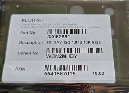 Seagate ST1800MM0129 Exos 10E2400 1.8TB 10K 2.5" 12G SAS HDD (NEW Sealed)