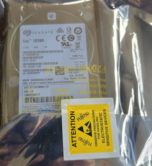 Seagate ST1800MM0129 Exos 10E2400 1.8TB 10K 2.5" 12G SAS HDD (NEW Sealed)