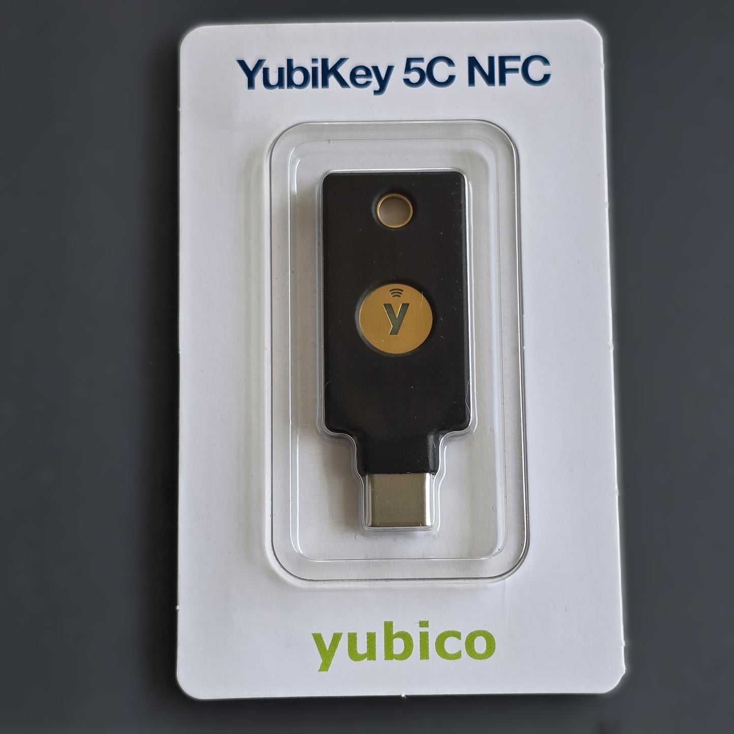 Yubico YubiKey 5C NFC USB-C Security Key FIDO2 2FA MFA (NEW Sealed)