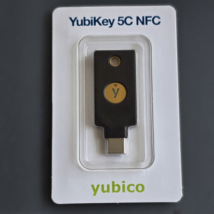 Yubico YubiKey 5C NFC USB-C Security Key FIDO2 2FA MFA (NEW Sealed)