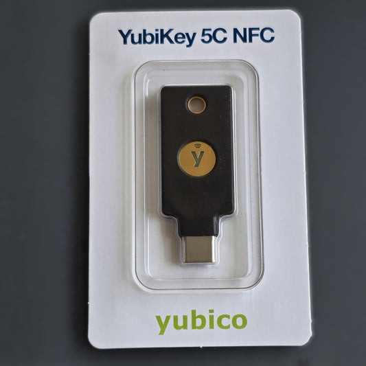 Yubico YubiKey 5C NFC USB-C Security Key FIDO2 2FA MFA (NEW Sealed)