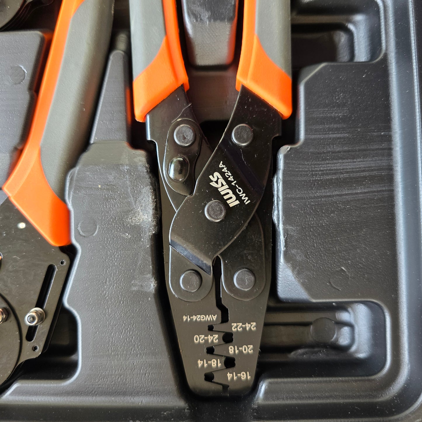 IWISS KIT-DC01 Deutsch Connector Crimp Tool Kit 12pc Case (NEW)