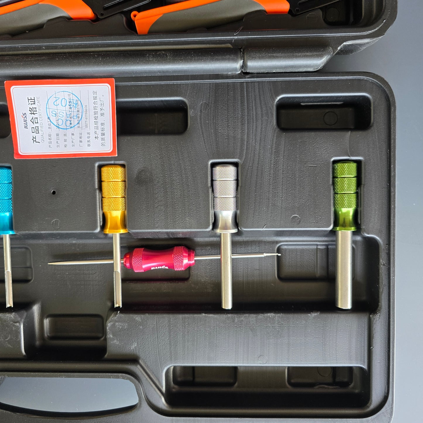 IWISS KIT-DC01 Deutsch Connector Crimp Tool Kit 12pc Case (NEW)