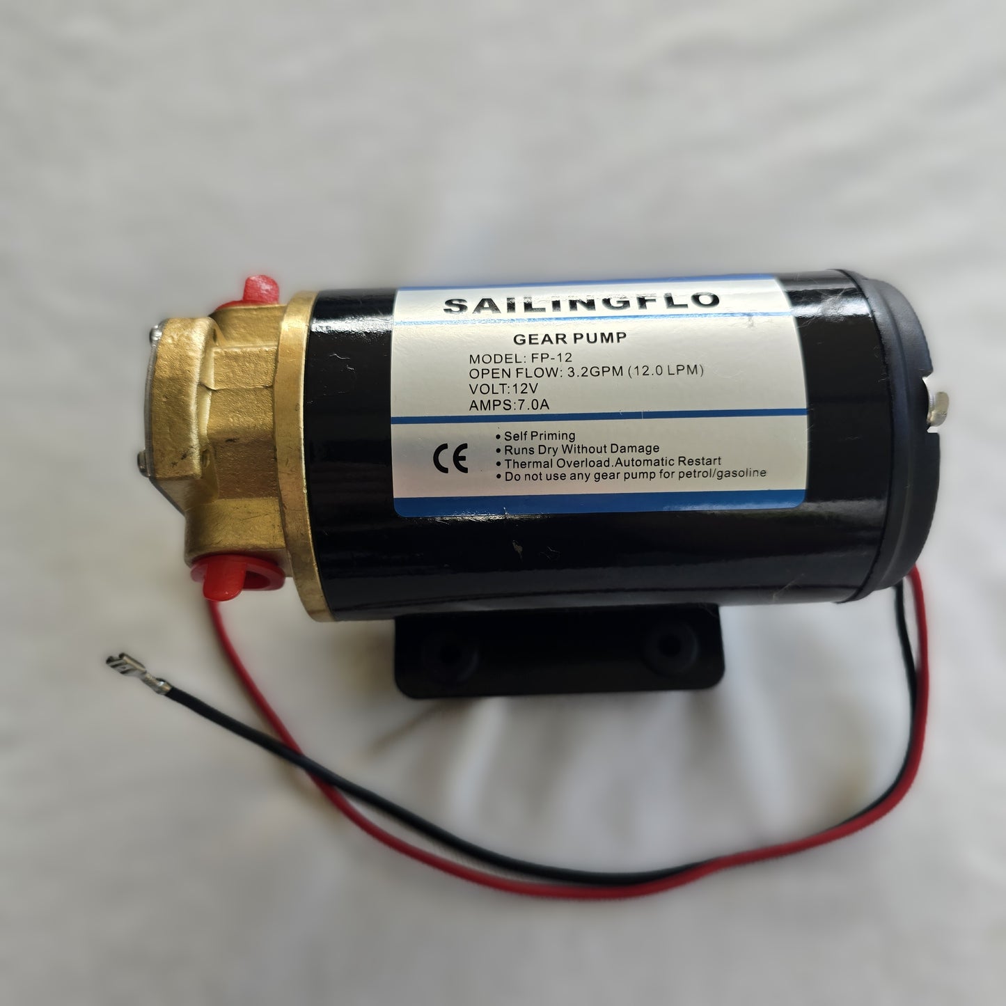 Sailingflo FP-12 12V Gear Pump 3.2GPM Marine Transfer Pump (NEW)