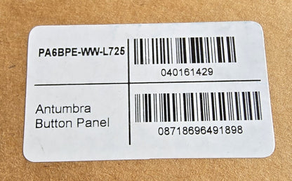 Philips PA6BPE-WW-L725  Dynalite Antumbra Button Panel 49188100 (NEW In Box)