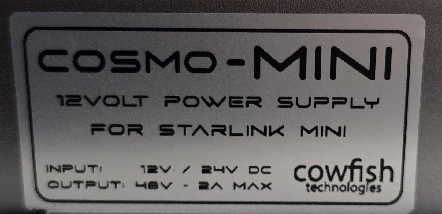 Cowfish-Technologies Cosmo-Mini 12V Power Supply for Starlink Mini 48V 2A (NEW)