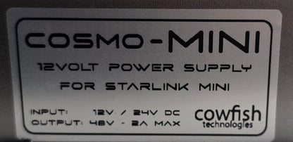 Cowfish-Technologies Cosmo-Mini 12V Power Supply for Starlink Mini 48V 2A (NEW)