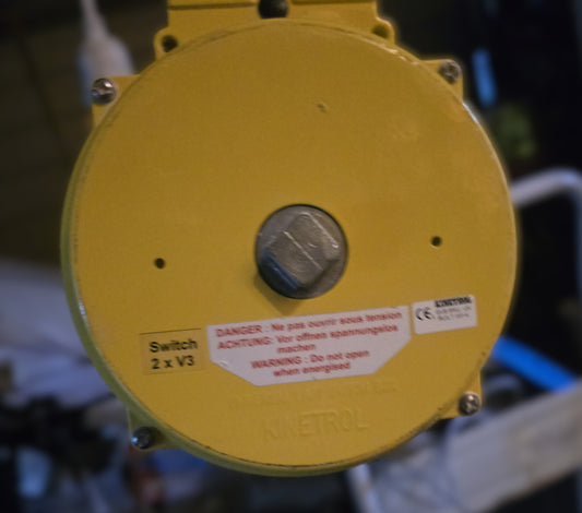 Kinetrol 054-100Z Pneumatic Valve Actuator Limit Switch Box Ex d ATEX (Used)