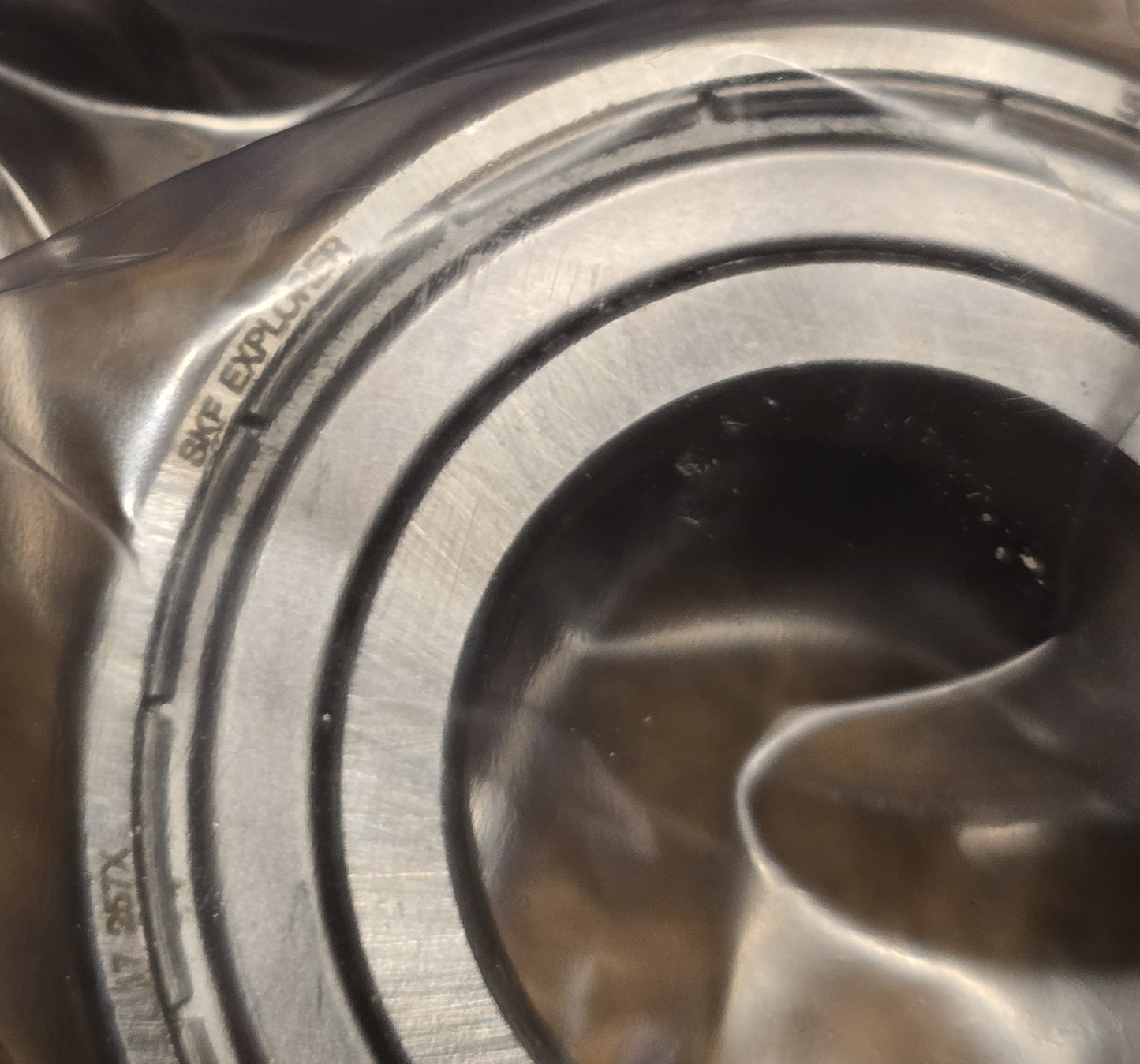 Ball Bearings 6206-2Z & 6207-2Z Shielded Deep Groove Pair (Pre-owned)