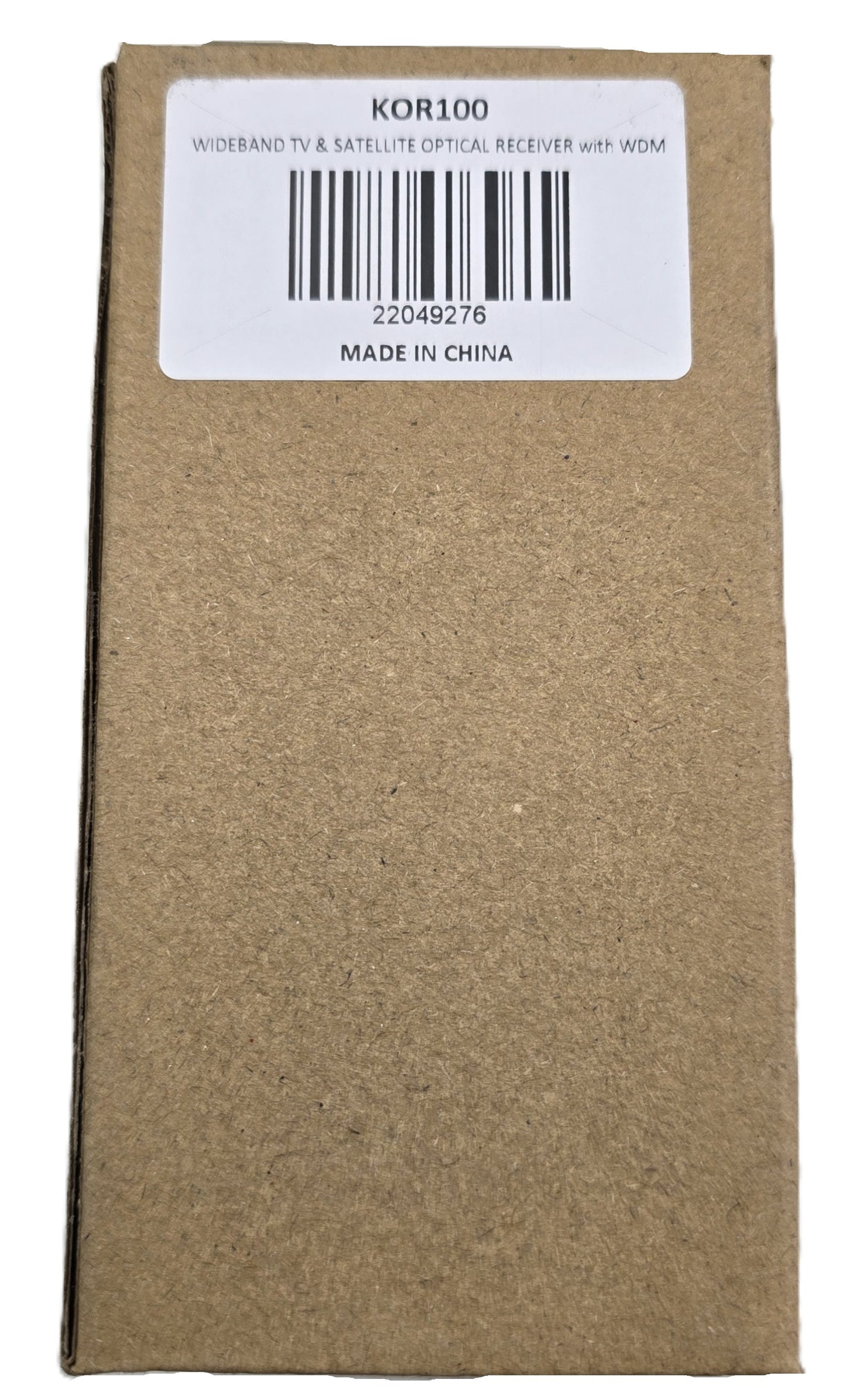 Kingray KOR100 Wideband TV & Satellite Optical Receiver WDM (NEW In Box)
