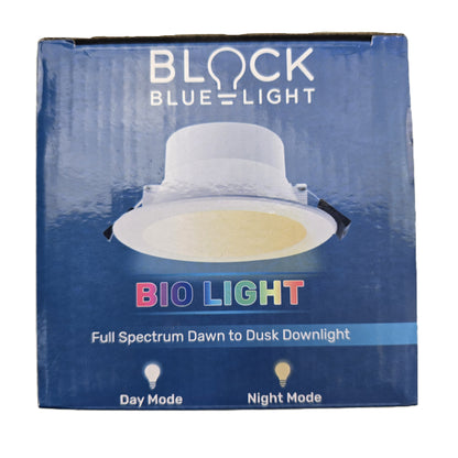 Block-Blue-Light BIO-DL-AU LED Downlight 10W Full Spectrum BIO Light (NEW)