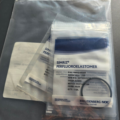 Freudenberg 1001216489 Simriz FFKM O-Ring 1.612" x 0.103" 80 Shore (NEW Sealed)
