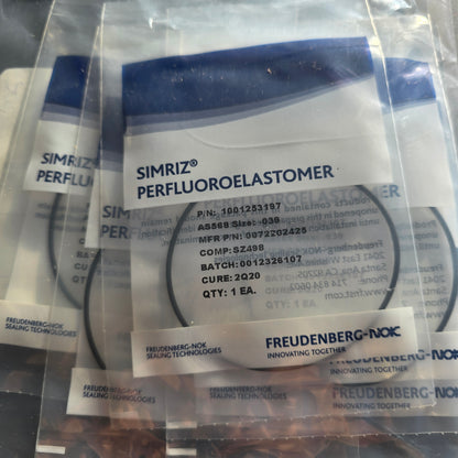 Freudenberg 1001253197 Simriz FFKM O-Ring 2.739" x 0.070" 80 Shore (NEW Sealed)