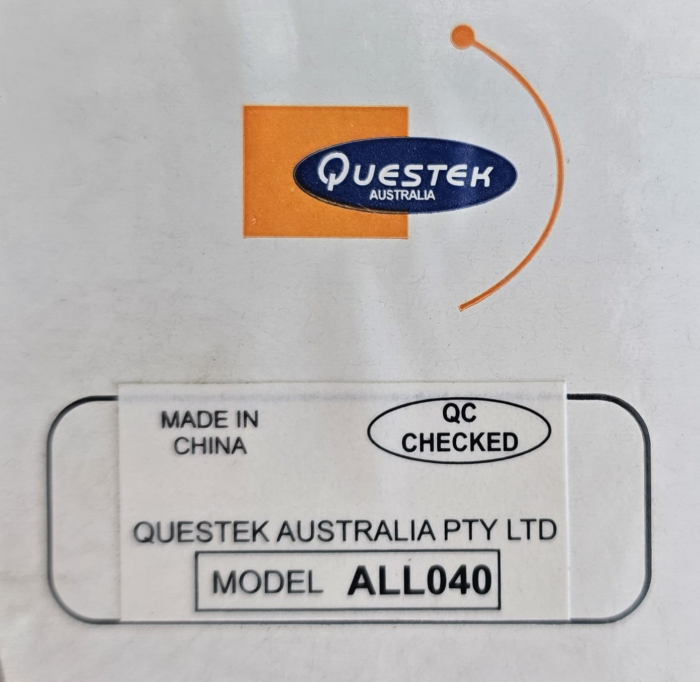 Questek ALL040 Motion Sensor Wall Unit ALL-SN3 Ver 1 (NEW In Box)