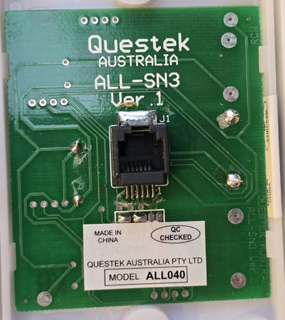 Questek ALL040 Motion Sensor Wall Unit ALL-SN3 Ver 1 (NEW In Box)