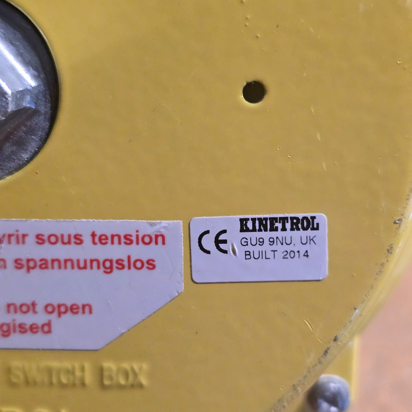 Kinetrol 054-100Z Pneumatic Valve Actuator Limit Switch Box Ex d ATEX (Used)