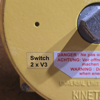 Kinetrol 054-100Z Pneumatic Valve Actuator Limit Switch Box Ex d ATEX (Used)