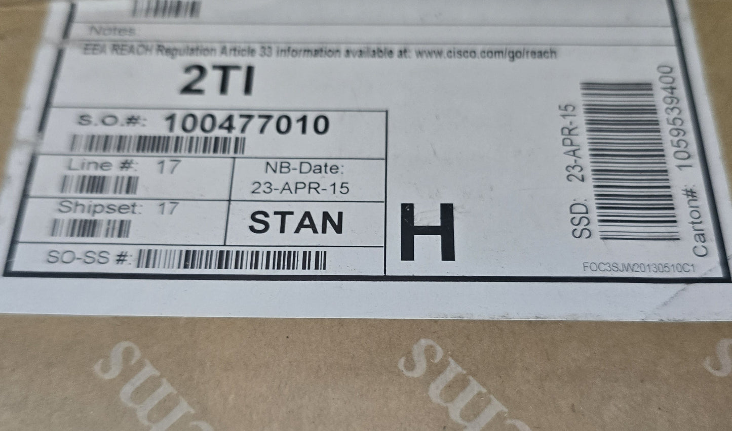 Cisco ASA-RAILS= 69-2296-04 Rack Mount Slide Rail Kit ASA IPS Spare (NEW Sealed)