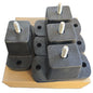 WTG-112A Air Conditioner Anti-Vibration Rubber Mount Foot (NEW In Box)