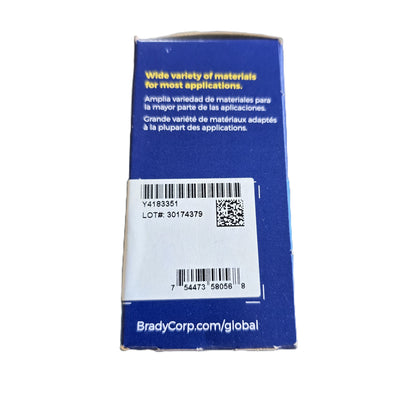 BRADY M61-R6610 Black Cartridge BMP61 M611 Label Printer (NEW Sealed)