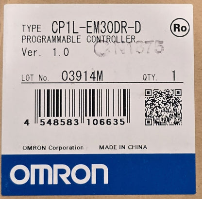 OMRON CP1L-EM30DR-D SYSMAC PLC Programmable Controller (New Opened)