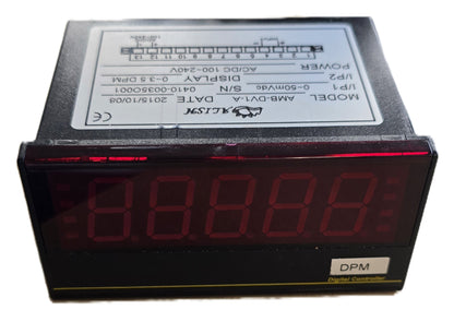 ALISH AMB-DV1-A Digital Panel Meter 0-50mVDC Input AC/DC 100-240V (NEW In Box)