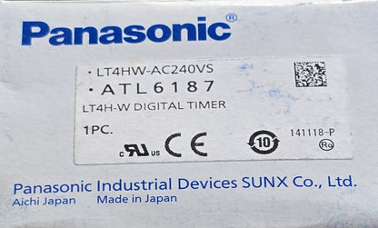Panasonic ATL6187 LT4HW-AC240VS LT4H-W Digital Timer 240VAC (NEW In Box)