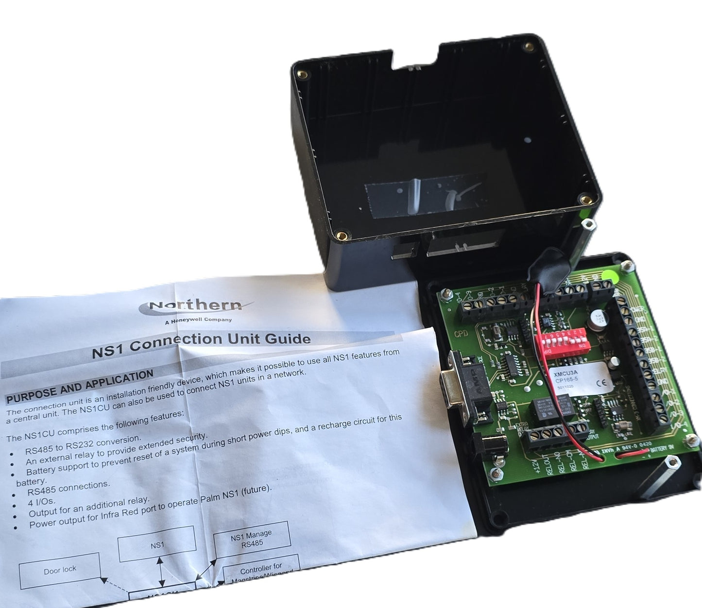 Northern NS1CU NS1 Connection Unit RS485 to RS232 Access Control Interface