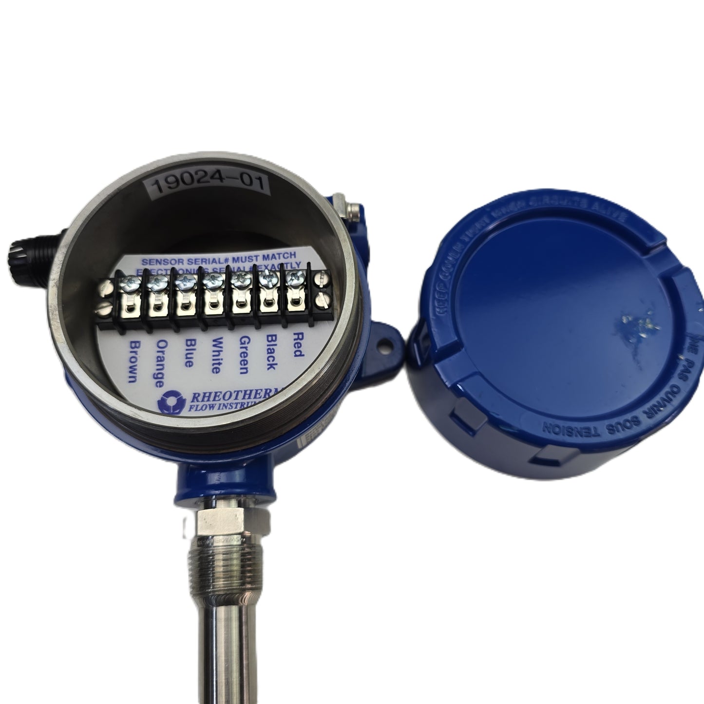 INTEK-Rheotherm 210R-I-NPT/21 Thermal Mass Flow Meter 117-1170 SCFM (Refurb)