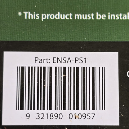 ENSA ENSA-PS1 Intelligent PIR Sensor Switch 240V IP65 12m Motion Detector