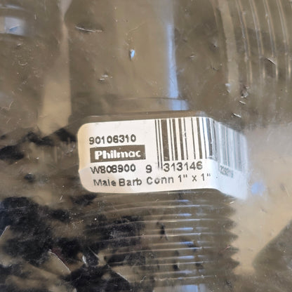 Philmac 90106310 1" Male Barb Connector BSP Threaded Fitting [10 Pack]