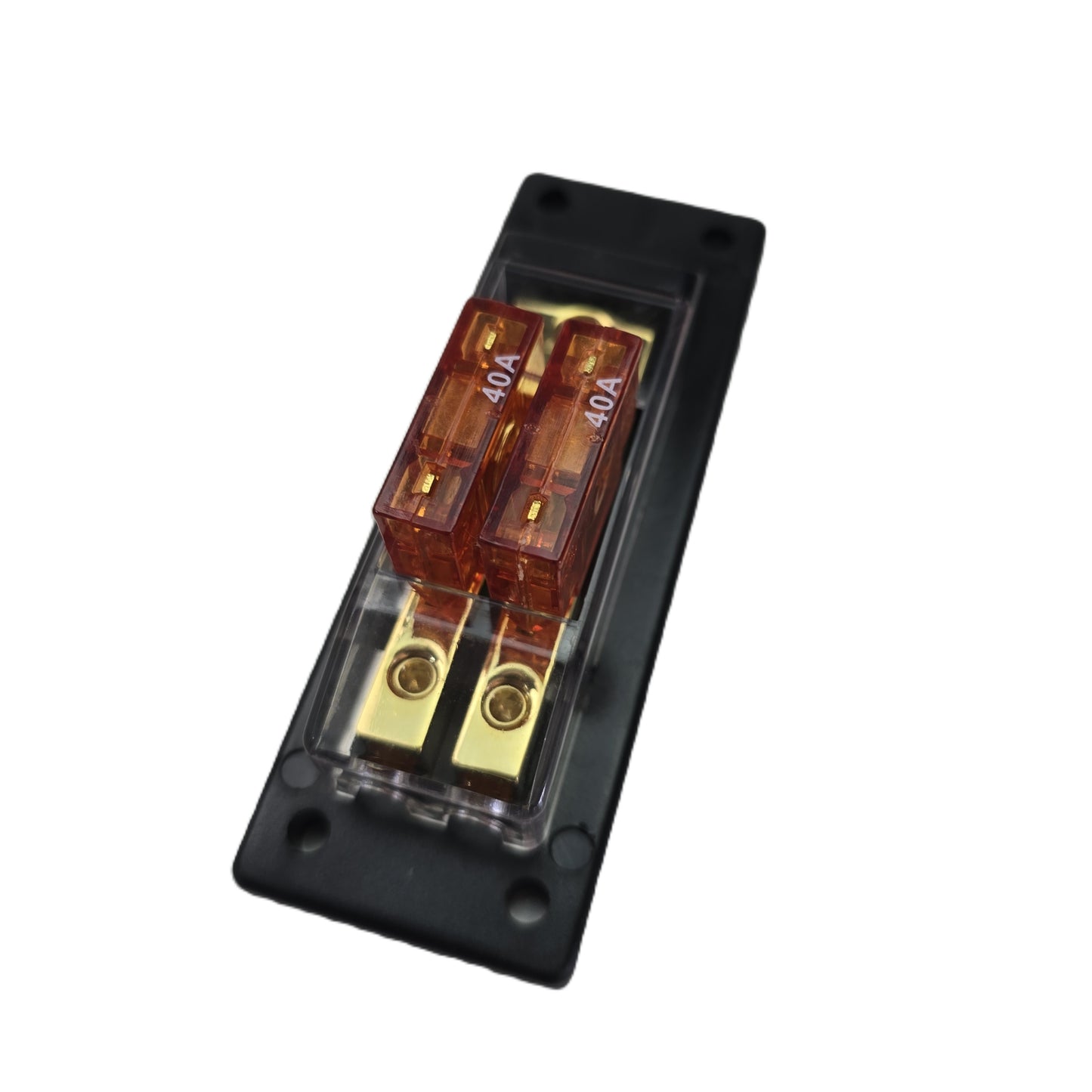 MegaVox AGU-1240A Dual AGU Fuse Holder with 2 x 40A Fuses Car Audio