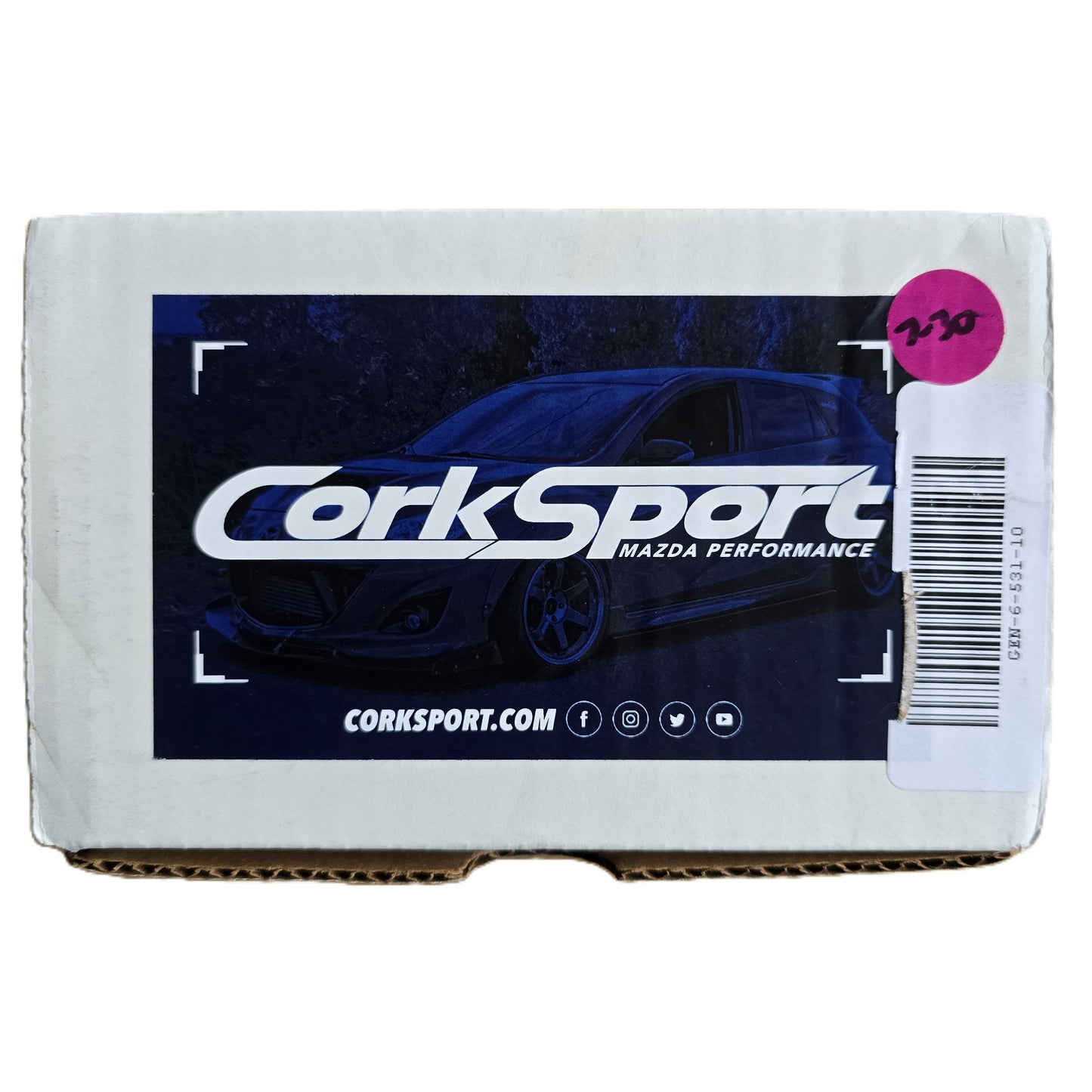 CorkSport GEN-6-531-10 EGR Delete Kit Mazdaspeed 3, 6 & Mazda CX-7 (NEW In Box)