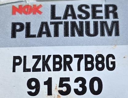 NGK PLZKBR7B8G 91530 Laser Platinum Spark Plug (NEW In Box)