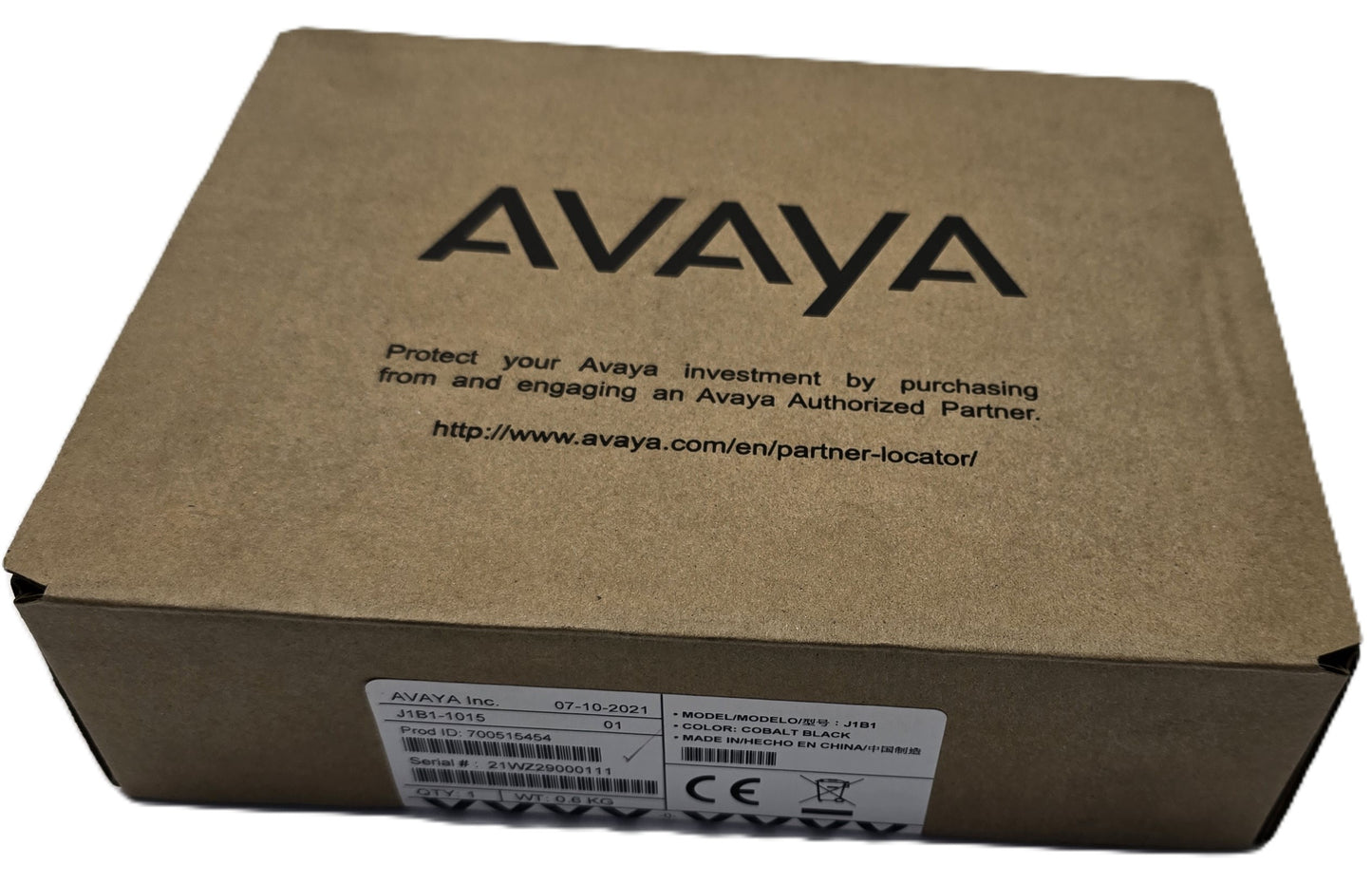 Avaya J1B1-1015 700512399 Vantage Corded Handset Kit K155 K165 K175 (New Sealed)