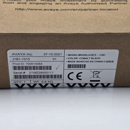 Avaya J1B1-1015 700512399 Vantage Corded Handset Kit K155 K165 K175 (New Sealed)