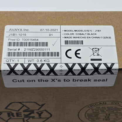 Avaya J1B1-1015 700512399 Vantage Corded Handset Kit K155 K165 K175 (New Sealed)