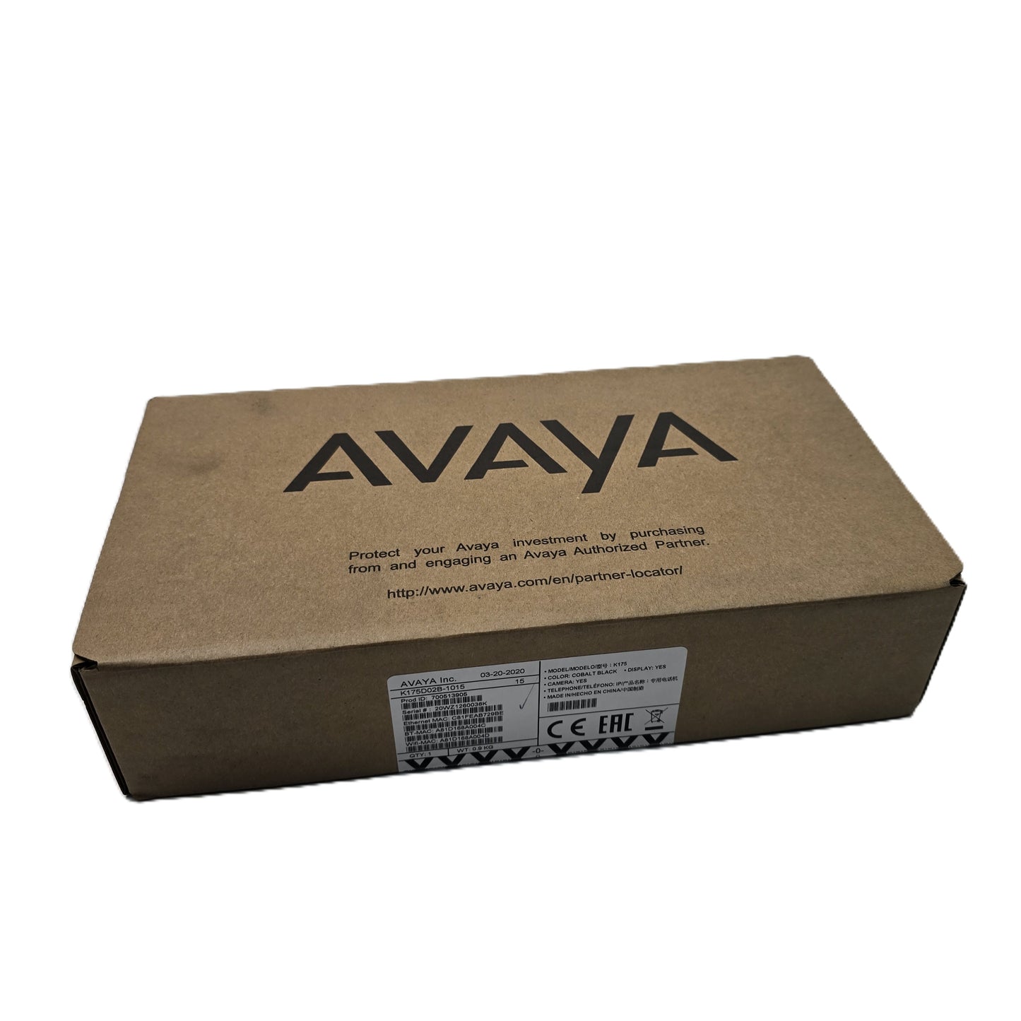 Avaya K175D02B-1015 700513905 Vantage Android Touchscreen IP Phone (New Opened)