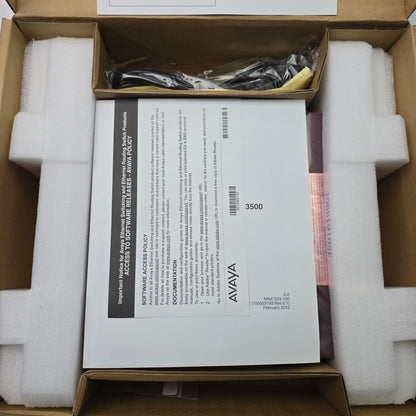 Avaya AL3500A14-E6 3510GT-PWR+ ERS 8-Port Gigabit PoE+ Network Switch (NEW)
