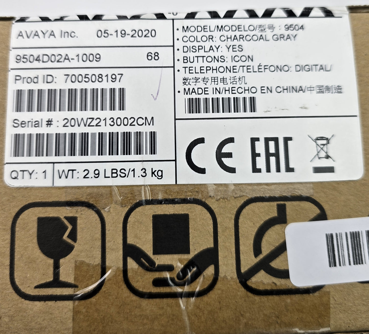 Avaya 9504D02A-1009 Digital Deskphone IP Office 4-Line (NEW Sealed)