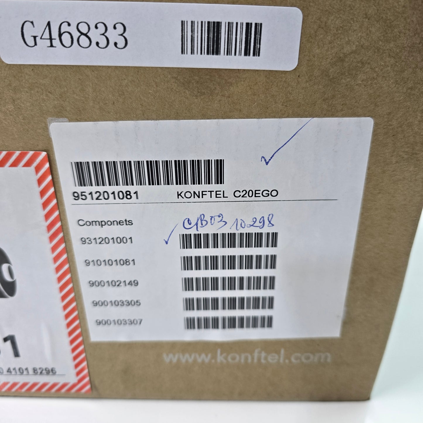 Konftel C20Ego 951201081 4K Video Conferencing Kit Cam20 + Ego (NEW In Box)