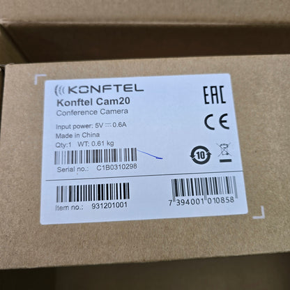 Konftel C20Ego 951201081 4K Video Conferencing Kit Cam20 + Ego (NEW In Box)