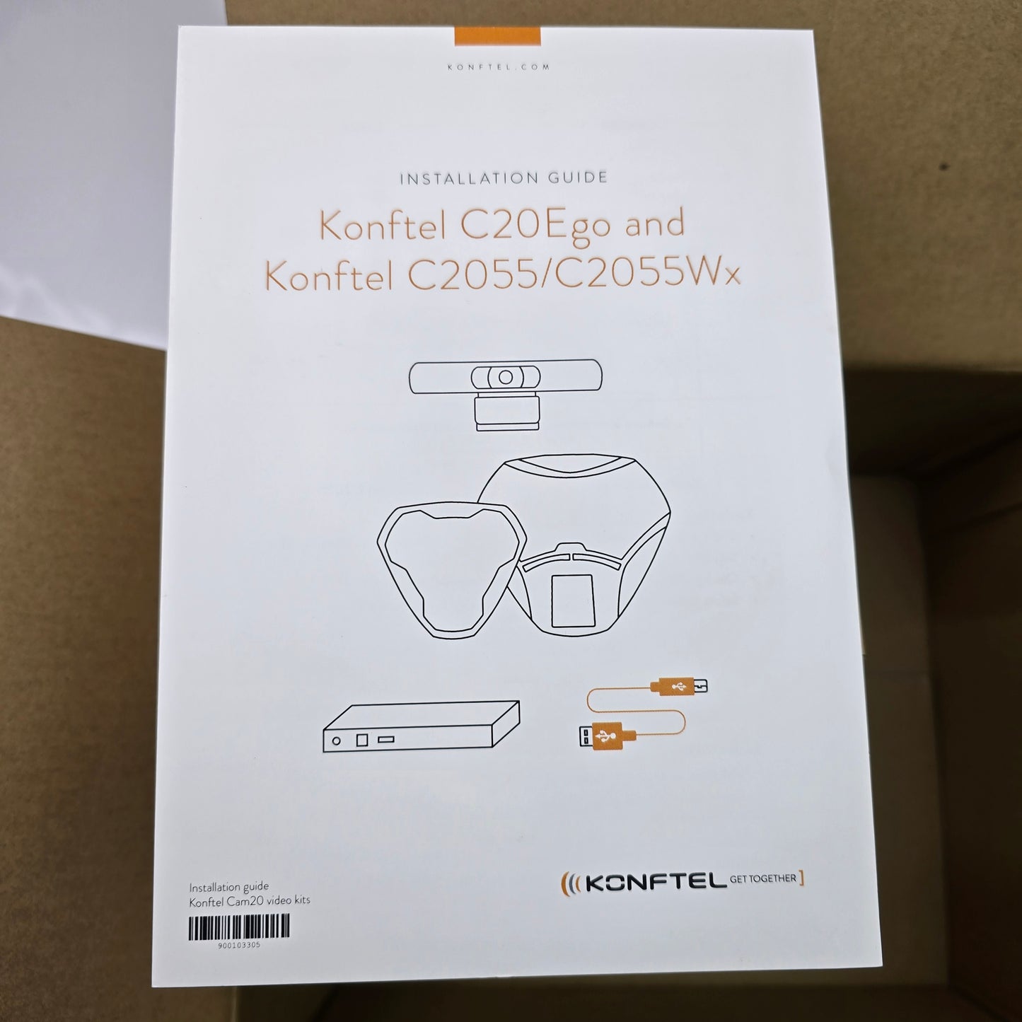 Konftel C20Ego 951201081 4K Video Conferencing Kit Cam20 + Ego (NEW In Box)