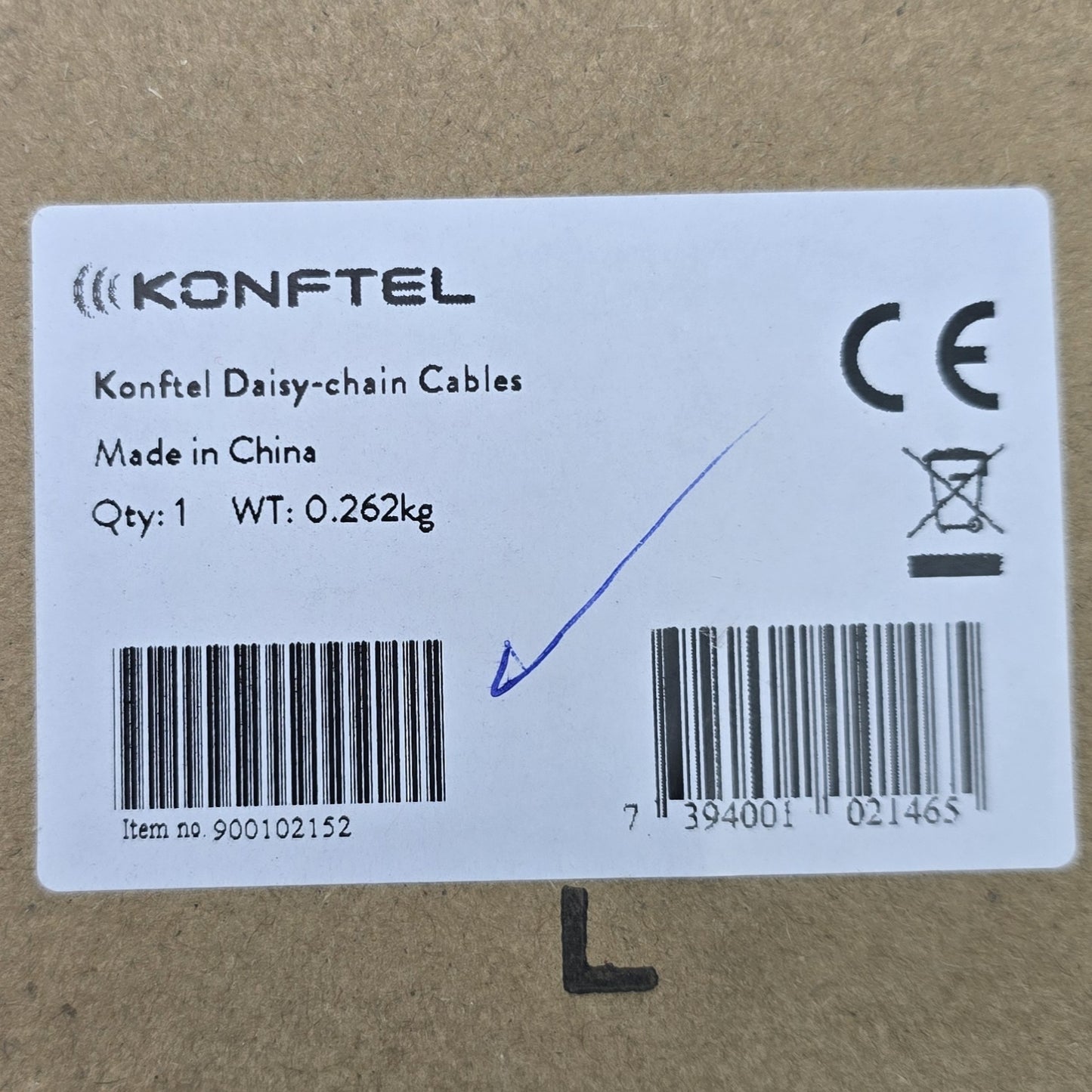 Konftel 900102152 Daisy-Chain Cables Link Up to Three Konftel 800 (NEW In Box)
