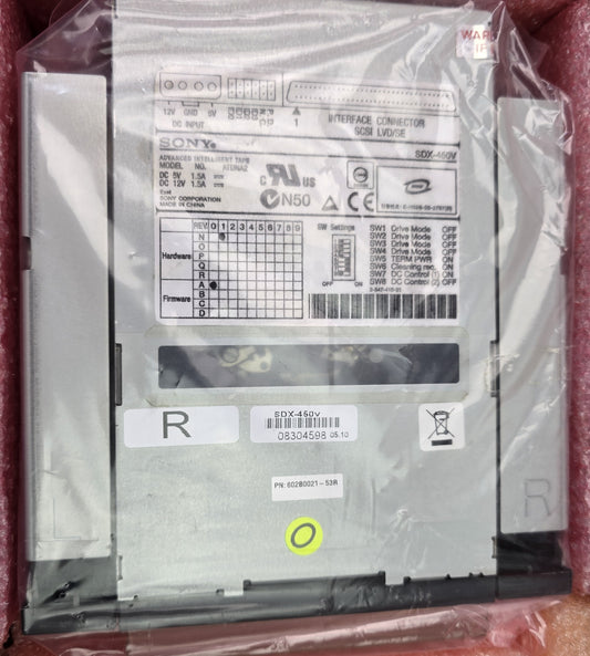 Sony ATDNA2 SDX-450V AIT-1 Turbo 40/104GB SCSI Internal Tape Drive (New Opened)