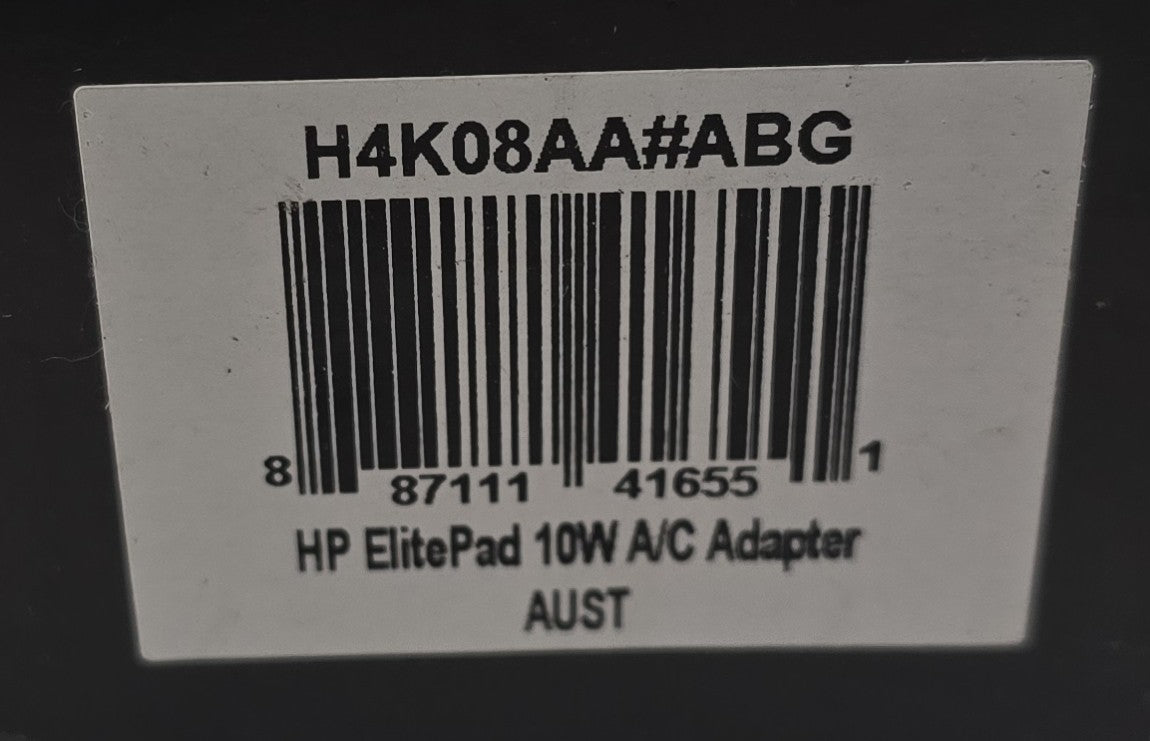 HP H4K08AA ElitePad 10W AC Adapter Tablet Charger (NEW Sealed)