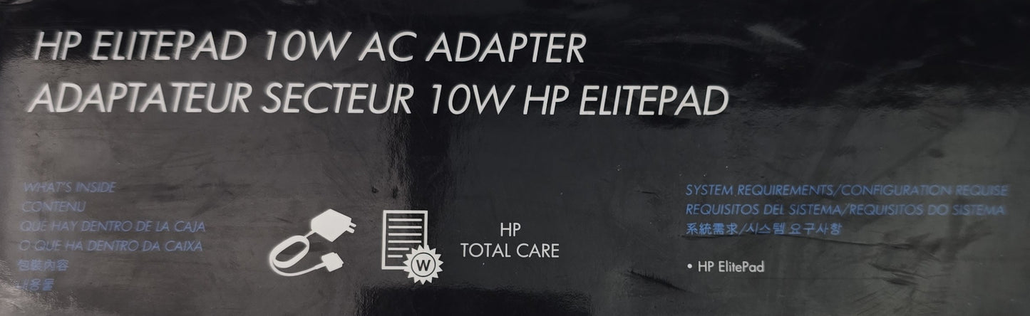 HP H4K08AA ElitePad 10W AC Adapter Tablet Charger (NEW Sealed)