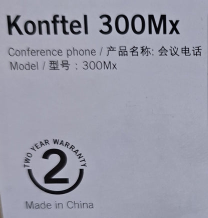 Konftel 910101083 300Mx Mobile Conference Phone OmniSound (NEW Sealed)